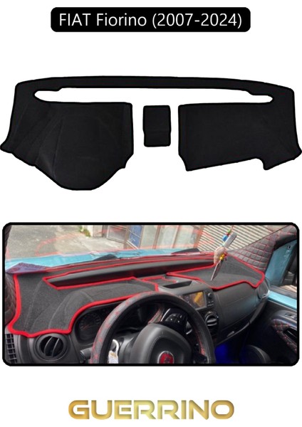Fıat Fiorino 2007-2020 Modellerine Uygun Eski Torpido Koruma Halısı Siyah Kenar