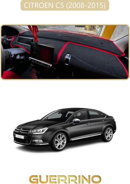 Cıtroen C5 2008-2015TORPİDO Koruma Halısı Bej Kenar