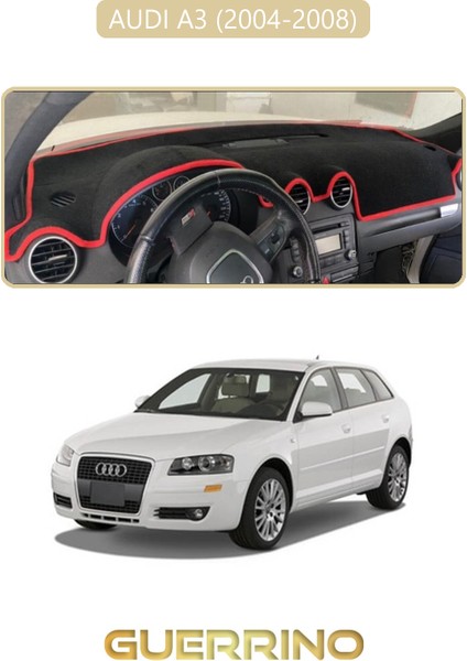 Audı A3 (2004-2008)TORPİDO Koruma Halısı Bej Kenar