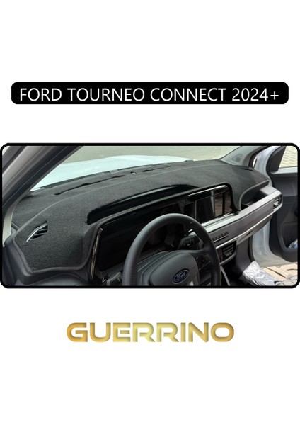 Ford Torneo Courıer 2023+ Torpido Koruma Halısı Siyah Kenar