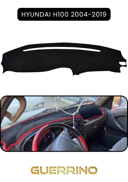 Hyundai H100 2004-2019TORPİDO Koruma Halısı Siyah Kenar