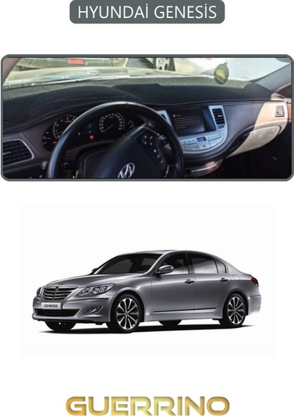 Hyundai Genesistorpido Koruma Halısı Gri Kenar