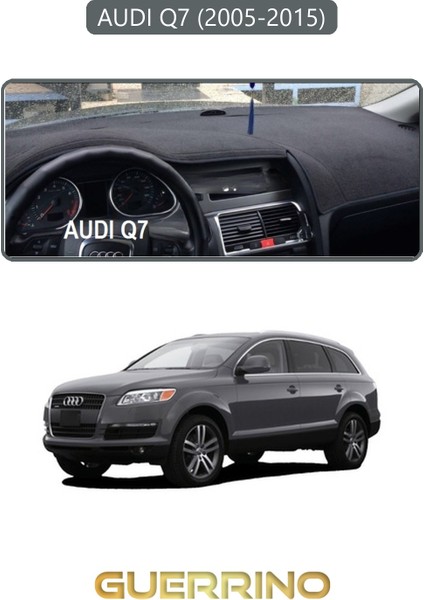 Audı Q7 (2005-2015)TORPİDO Koruma Halısı Gri Kenar