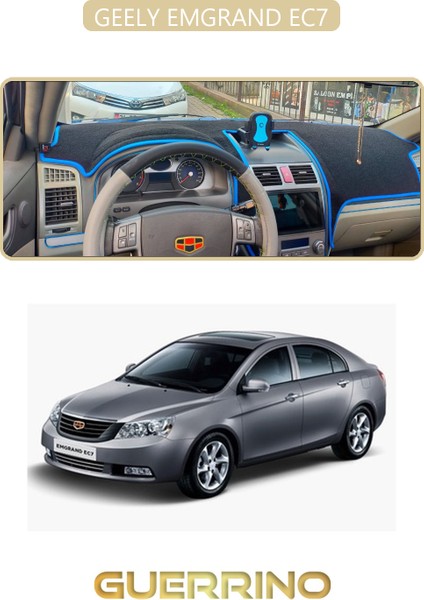 Geely Emgrand EC7TORPİDO Koruma Halısı Bej Kenar