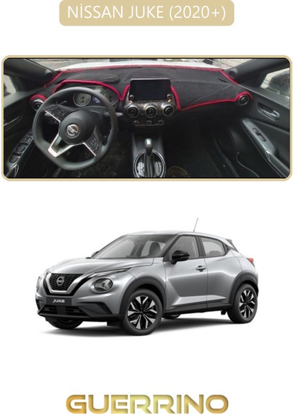 Nissan Juke 2020+TORPİDO Koruma Halısı Bej Kenar