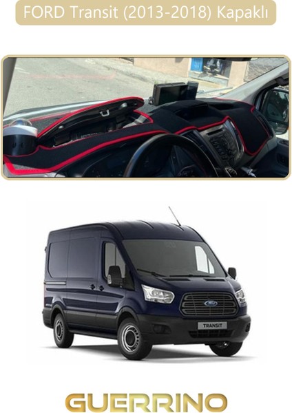 Ford Transit (2013-2018) Kapaklıtorpido Koruma Halısı Bej Kenar