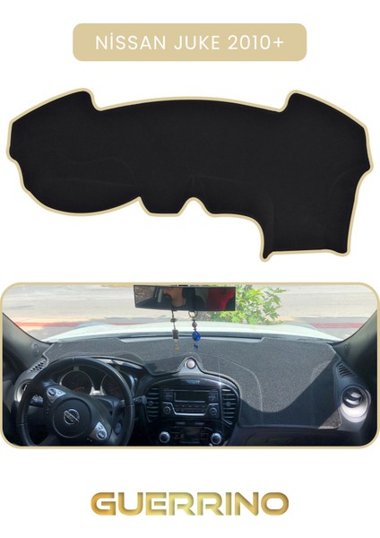 Nissan Juke 2010+TORPİDO Koruma Halısı Bej Kenar