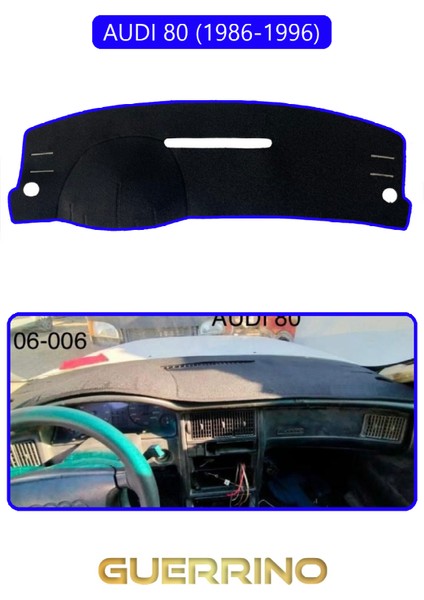 Audı 80 (1986-1996)TORPİDO Koruma Halısı Mavi Kenar