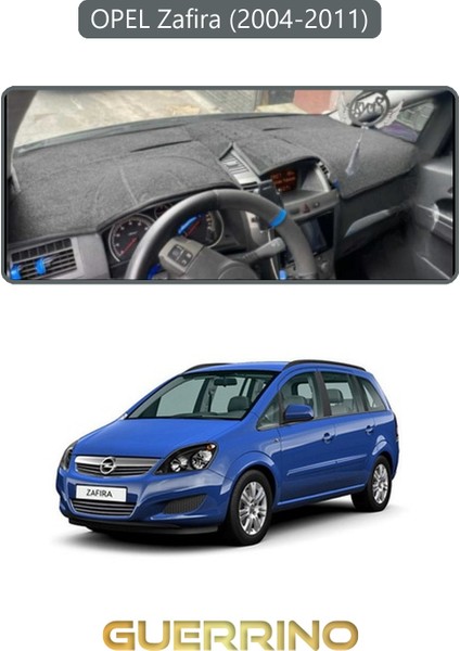 Opel Zafira (2004-2011)TORPİDO Koruma Halısı Gri Kenar