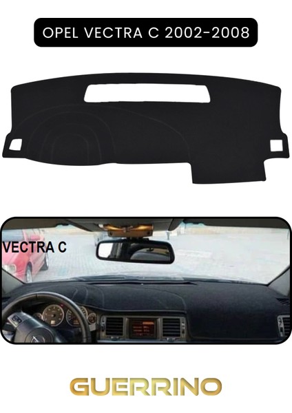 Opel Vectra C 2002-2008 Torpido Koruma Halısı Siyah Kenar