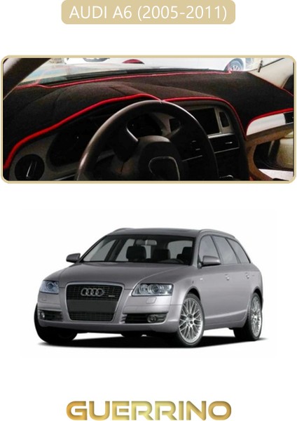 Audı A6 (2005-2011) Torpido Koruma Halısı Bej Kenar