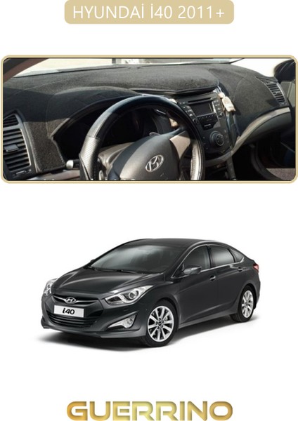 Hyundai I40 2011+ (I30 )Torpido Koruma Halısı Bej Kenar