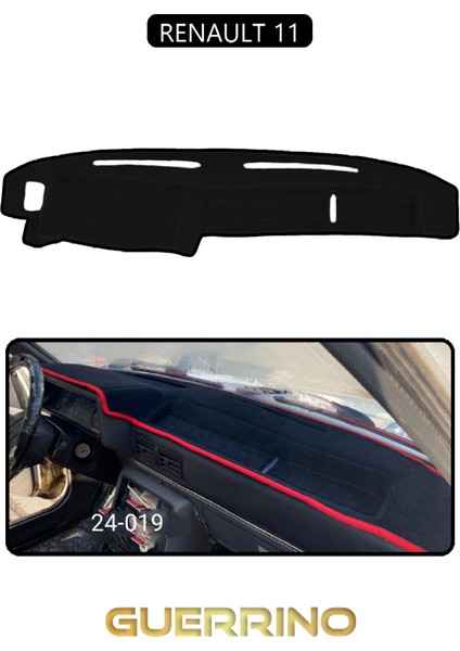 Renault 11TORPİDO Koruma Halısı Siyah Kenar