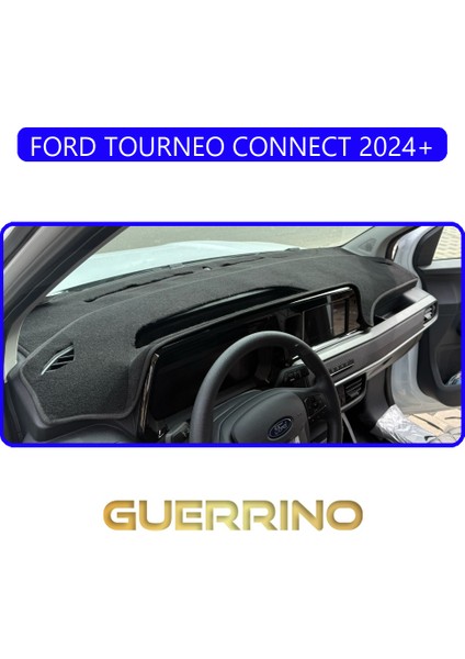 Ford Torneo Courıer 2023+ Torpido Koruma Halısı Mavi Kenar
