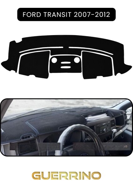 Ford Transit (2007-2012)TORPİDO Koruma Halısı Siyah Kenar