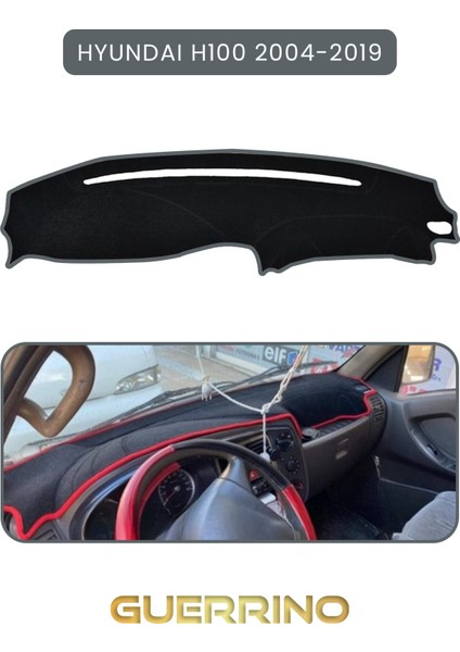 Hyundai H100 2004-2019TORPİDO Koruma Halısı Gri Kenar