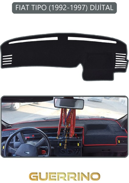 Fıat Tıpo 1992-1997 Modellerine Uygun Dijitaltorpido Koruma Halısı Gri Kenar