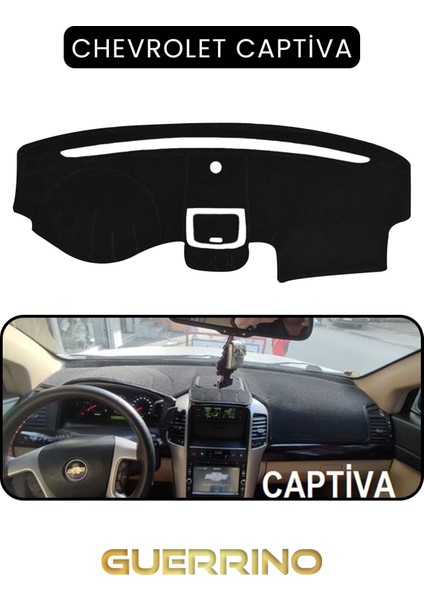 Chevrolet Captivatorpido Koruma Halısı Siyah Kenar