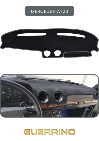 Mercedes W123TORPİDO Koruma Halısı Gri Kenar