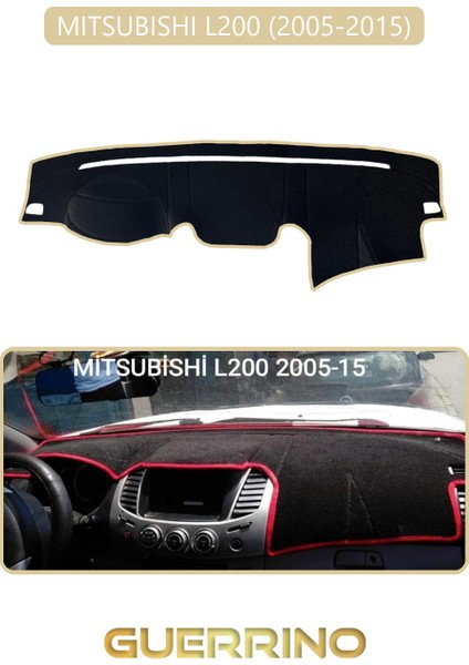 Mıtsubıshı L200 2005-2015TORPİDO Koruma Halısı Bej Kenar