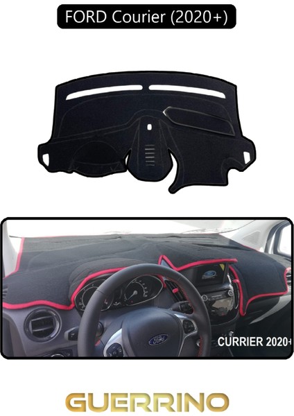 Ford Courier 2020 +Torpido Koruma Halısı Siyah Kenar