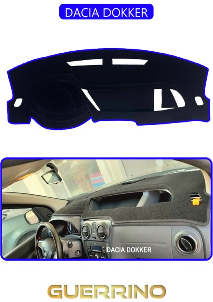 Dacıa Dokkertorpido Koruma Halısı Mavi Kenar