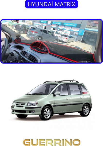 Hyundai Matrixtorpido Koruma Halısı Mavi Kenar