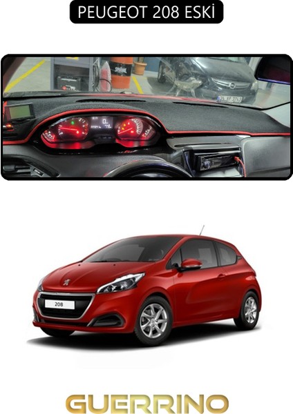 Peugeot 208 Eskitorpido Koruma Halısı Siyah Kenar