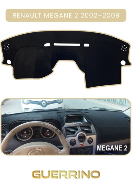 Renault Megane 2 (2002–2009)TORPİDO Koruma Halısı Bej Kenar