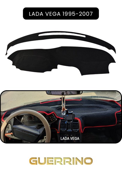 Lada Vega 1995-2007TORPİDO Koruma Halısı Siyah Kenar