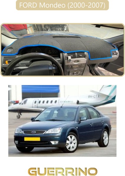 Ford Mondeo (2000-2007)TORPİDO Koruma Halısı Bej Kenar