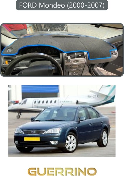 Ford Mondeo (2000-2007)TORPİDO Koruma Halısı Gri Kenar