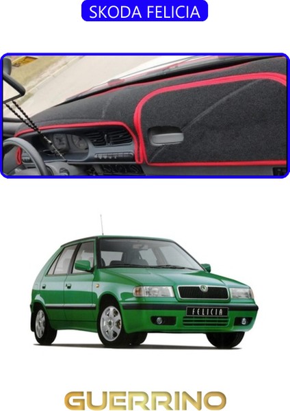 Skoda Felıcıatorpido Koruma Halısı Mavi Kenar