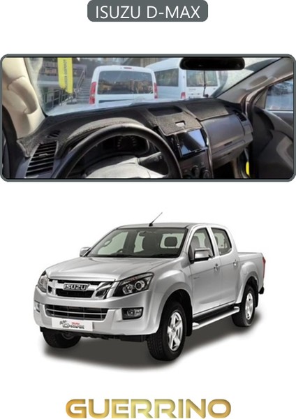 Isuzu D-Maxtorpido Koruma Halısı Gri Kenar