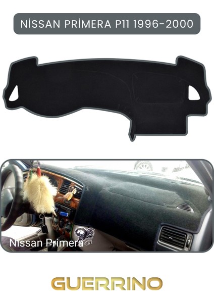 Nissan Primera P11 1996-2000TORPİDO Koruma Halısı Gri Kenar