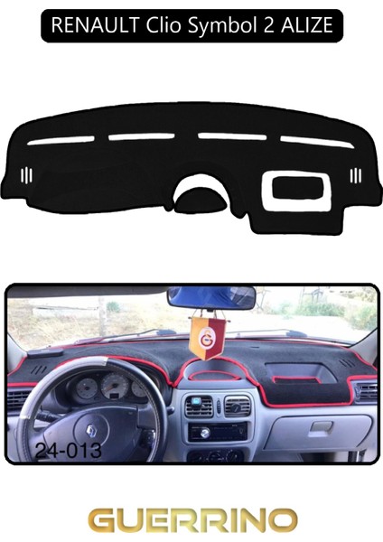 Renault Clio Symbol 2 Alızetorpido Koruma Halısı Siyah Kenar