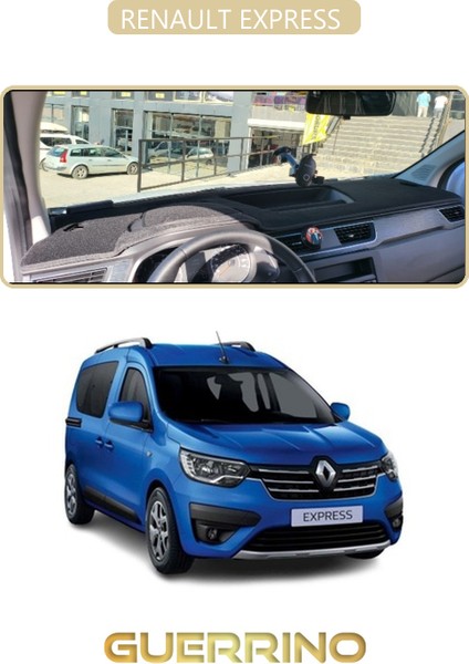Renault Express Torpido Koruma Halısı Bej Kenar