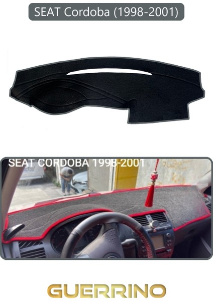 Seat Cordoba (1998-2001)TORPİDO Koruma Halısı Gri Kenar