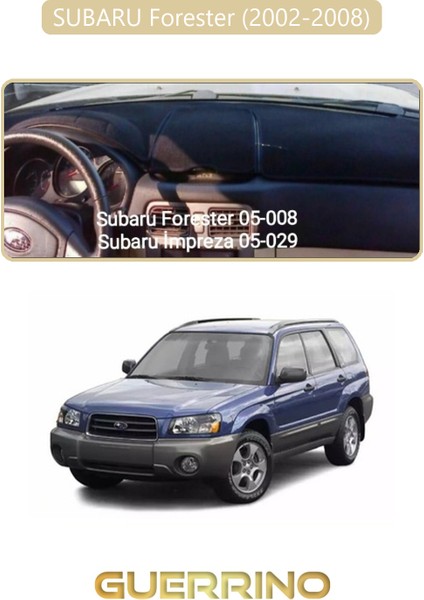 Subaru Forester (2002-2008)TORPİDO Koruma Halısı Bej Kenar