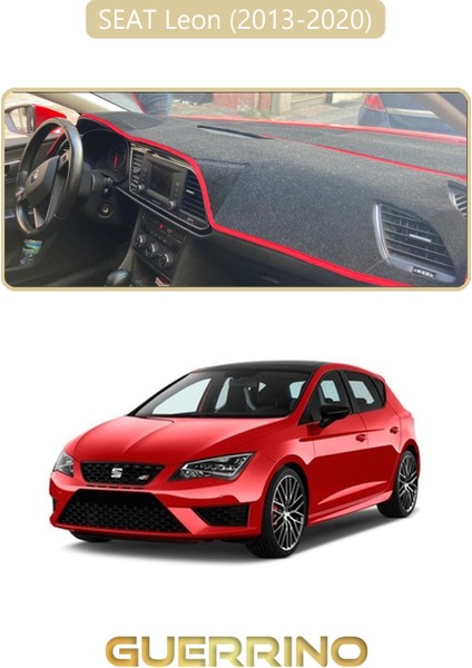 Seat Leon (2013-2020)TORPİDO Koruma Halısı Bej Kenar