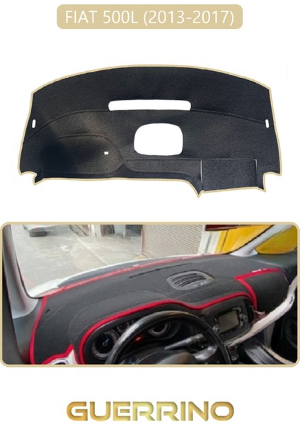 Fıat 500L 2013-2017 Modellerine Uyguntorpido Koruma Halısı Bej Kenar