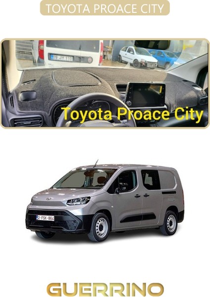 Toyota Proace Cıtytorpido Koruma Halısı Bej Kenar