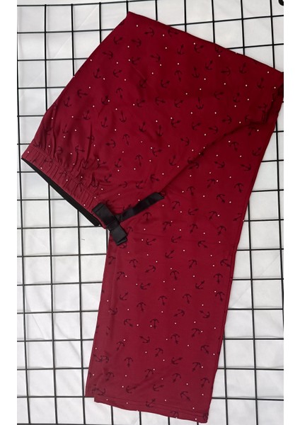 Likralı Viskon Bambu Pijama Altı