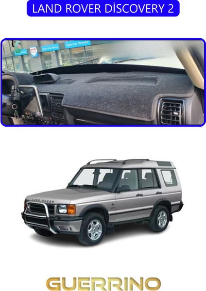 Land Rover Discovery 2torpido Koruma Halısı Mavi Kenar