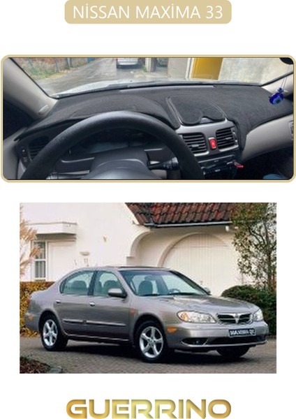 Nissan Maxima 33TORPİDO Koruma Halısı Bej Kenar