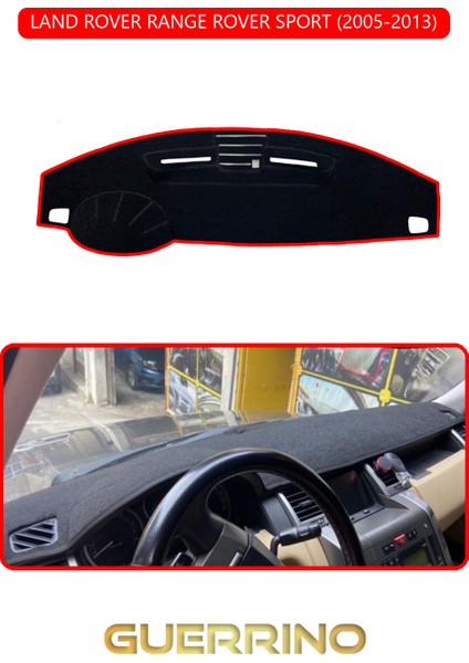 Land Rover Range Rover Sport 2005-2013TORPİDO Koruma Halısı Kırmızı Kenar