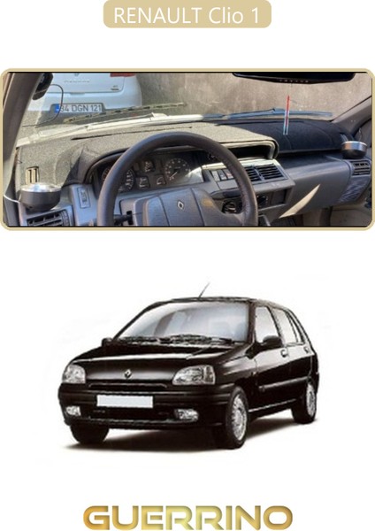 Renault Clio 1torpido Koruma Halısı Bej Kenar