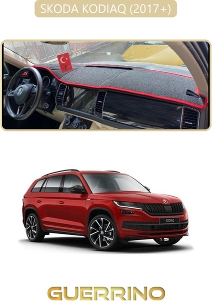 Skoda Kodıaq 2017 +Torpido Koruma Halısı Bej Kenar