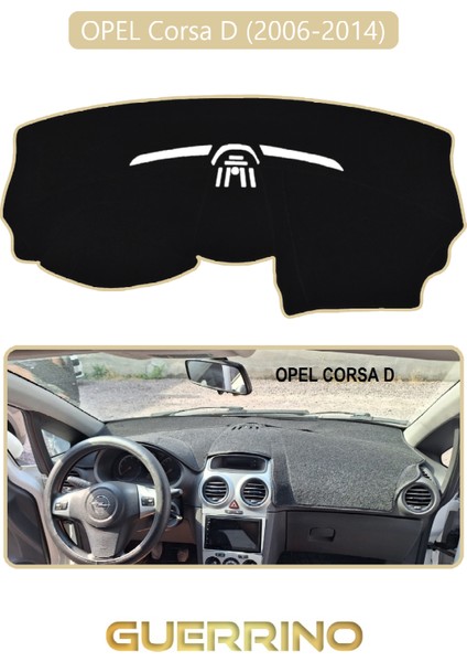 Opel Corsa D (2006-2014)TORPİDO Koruma Halısı Bej Kenar
