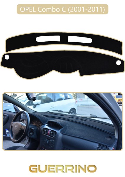 Opel Combo C (2001-2011)TORPİDO Koruma Halısı Bej Kenar